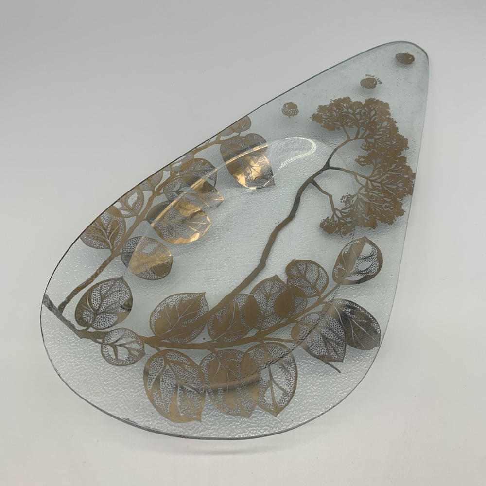 Gay Fad Acorn Pattern Dish